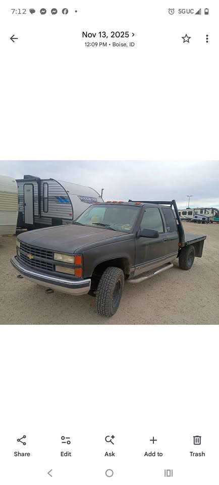 1998 Chevrolet 2500 Extended Cab · Short Bed in Boise, ID (photo 1)