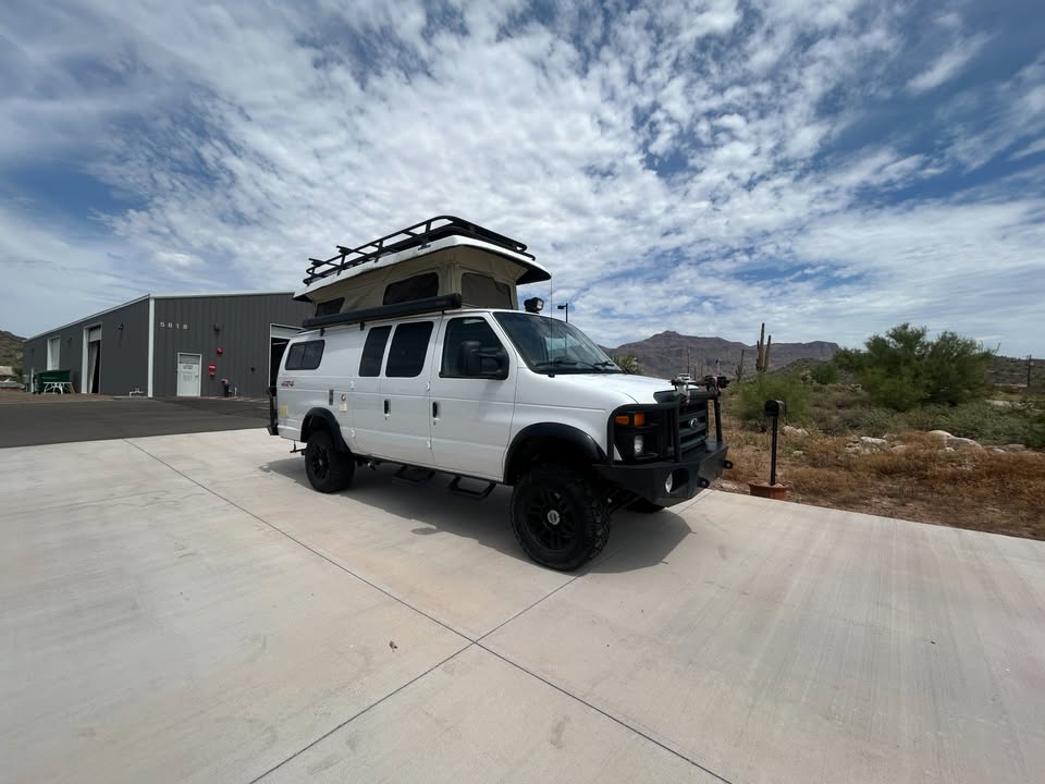 2013 Ford E350 EB Sportsmobile Pop Top Quigley 4x4 EX-L in Gold Canyon, AZ (photo 3) — photo 3