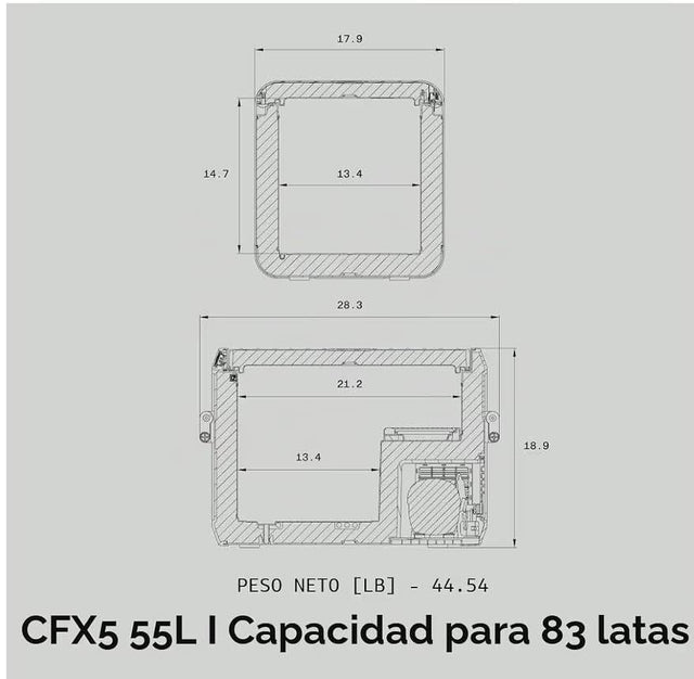 Dometic CFX5 55L Portable Refrigerator — photo 3