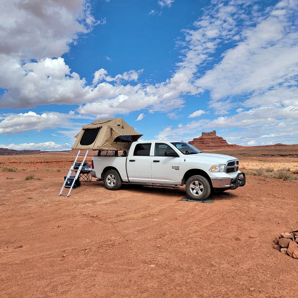 Smittybilt 2783 Truck Bed Tent + Adjustable Overland Bed Rack Setup in Georgetown, TX (photo 1) — photo 1