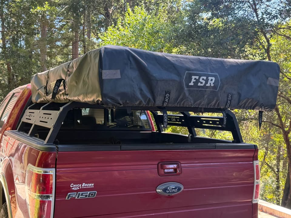 Used Freespirit Recreation High Country Series 80" Premium Rooftop Tent (2018) and RCI Rack in Boulder Creek, CA (photo 2) — photo 2