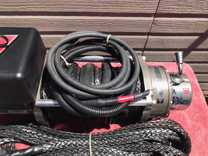 Warn M8000 Winch with Synthetic Rope and 25’ Rope Extension in Salinas, CA (photo 8) — photo 8