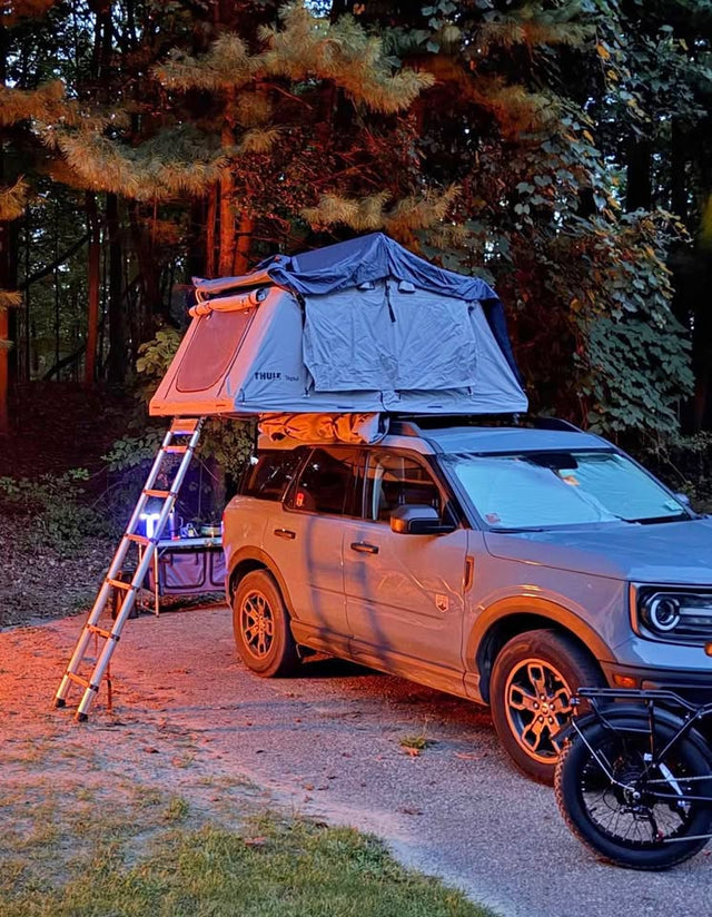 Thule Tepui Explorer Ayer 2 rooftop tent setup in Jerome, MI (photo 1)