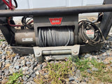 WARN x8000i winch on 1999 chevrolet brush guard. Used very little in Edgewood, WA (photo 6)