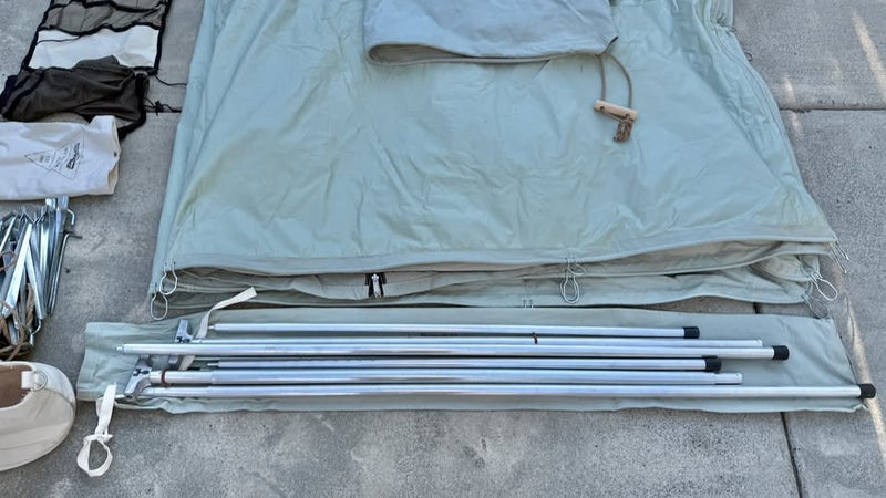 Springbar Traveler Tent + Accessories – Pearl Gray – Excellent Condition in Bellevue, WA (photo 6) — photo 6