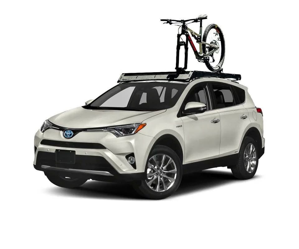 Prinsu 400-000-013-002 is a low-profile modular roof rack designed for 2014-2018 Toyota RAV4 mod in Farmington, UT (photo 1) — photo 1