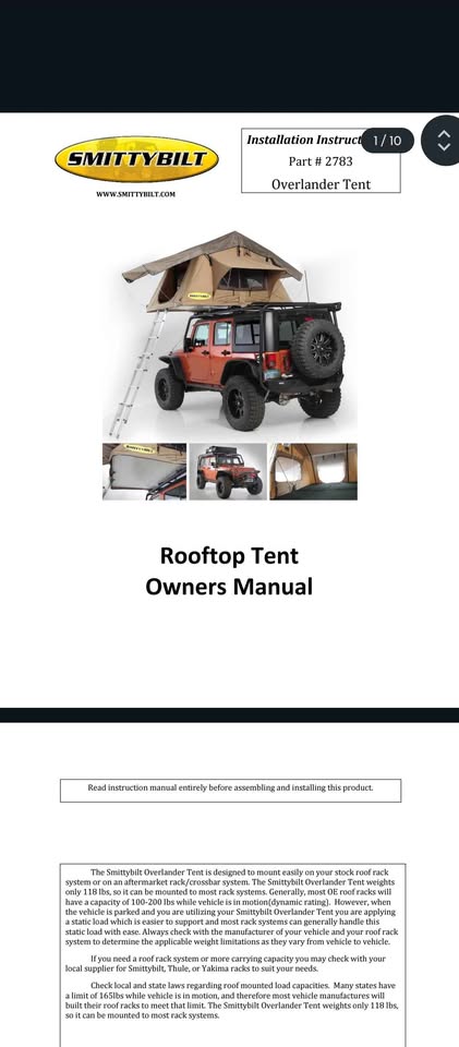 Smittybuilt Tent WITHOUT trailer in Kingsbury, TX (photo 2) — photo 2