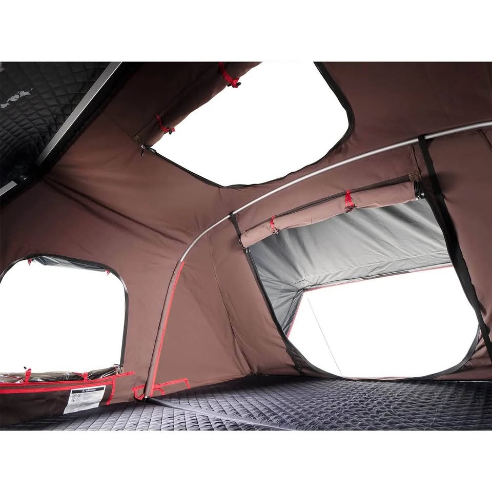 Hardshell 2-person iKamper Rooftop Tent + free accessories (165 lbs, quick setup) in Edgewater, CO (photo 4) — photo 4