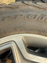 Jeep Factory 17-inch Wheels with BFGoodrich All-Terrain KO2 Tires in Boise, ID (photo 3)