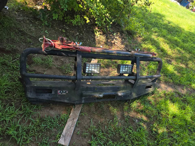 ARB Front bumper with high lift jack for XJ, Jeep Cherokee — photo 3