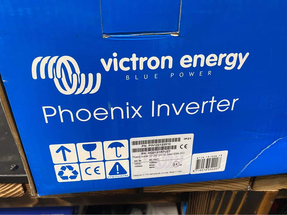 Victron Energy 1200 Watt Inverter in Woodland, CA (photo 2) — photo 2
