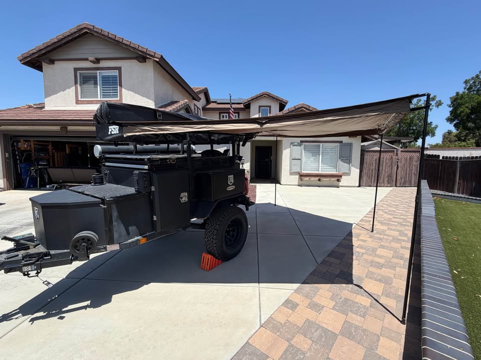 Rhino Rack 270 Awning with built in dual LED lighting (white and/or amber) and all Walls in Winchester, CA (photo 5) — photo 5