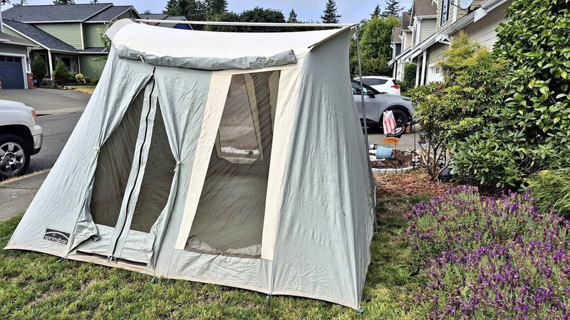 Springbar Traveler 10x10 canvas tent, cots, etc in Bremerton, WA (photo 1) — photo 1