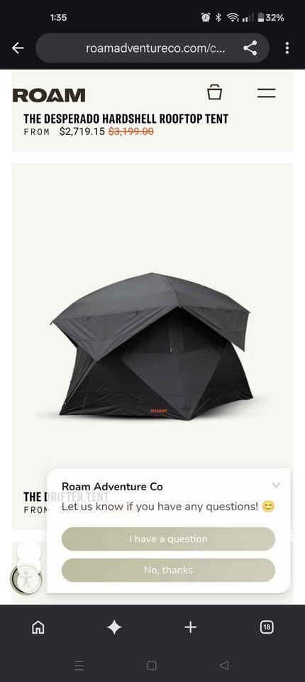 Roam adventures tent, awning and case in Fayetteville, GA (photo 5) — photo 5