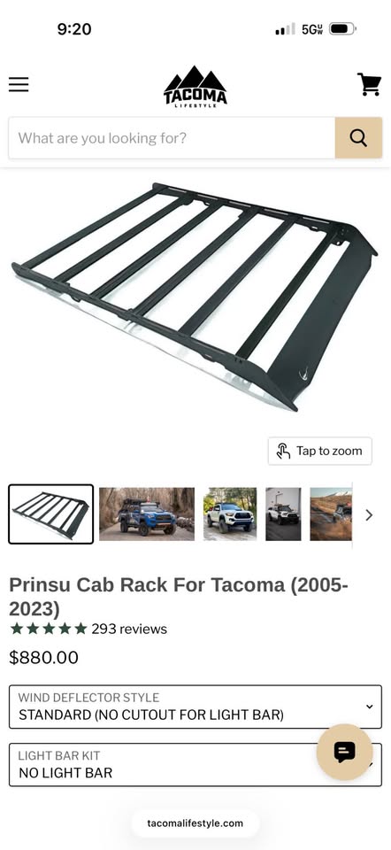 3rd Gen Tacoma Prinsu Roof Rack in Leander, TX (photo 4) — photo 4