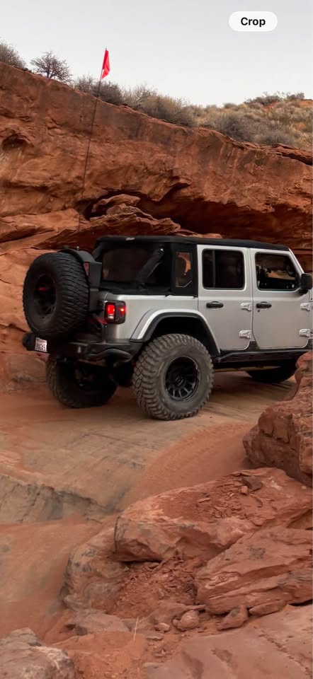 AEV RX Rear Bumper for 18-26 Jeep Wrangler JL used fuel caddy tire carrier (photo 10) — photo 10