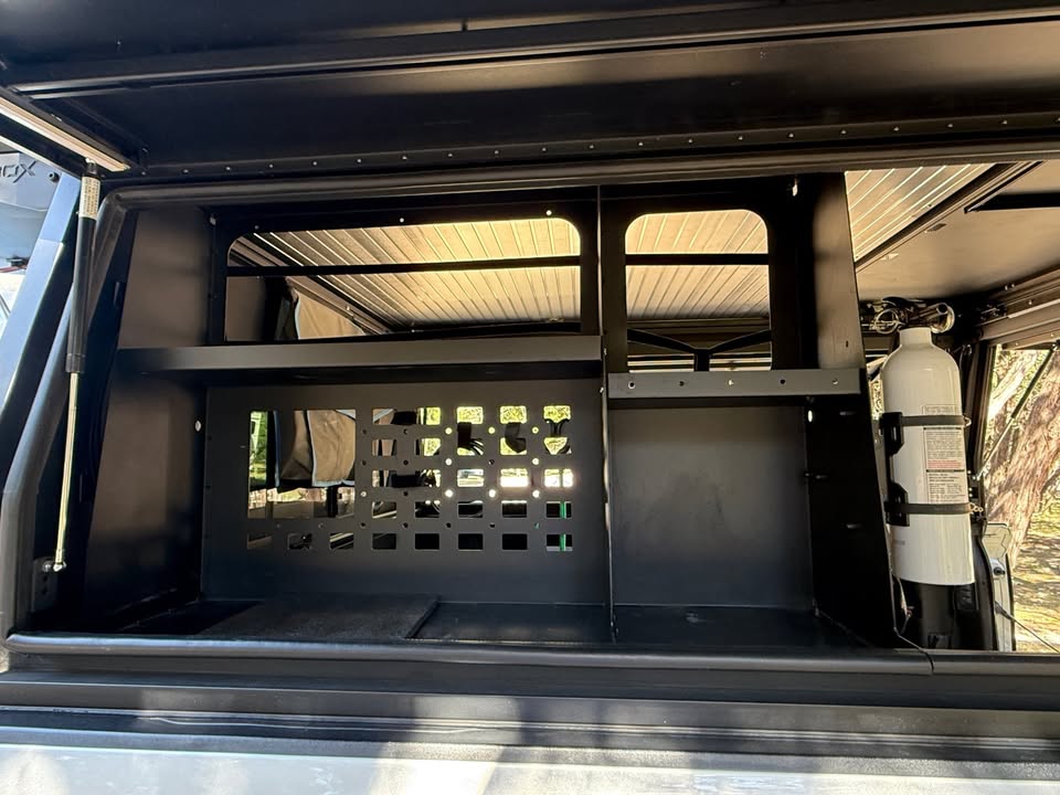 2025 DirtBox Overland Canopy Camper, Fits 2020+ Chevy GMC 2500 3500 in Austin, TX (photo 10) — photo 10