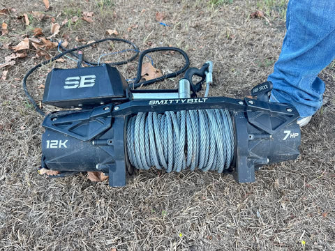 Smittybilt 12000k winch- 7hp