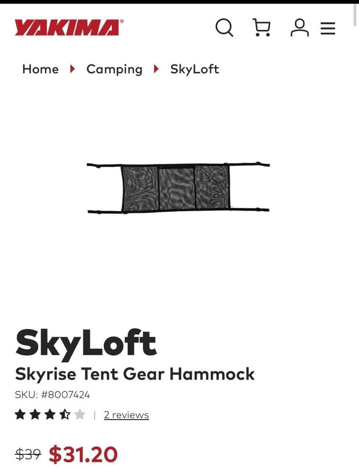 Yakima Skyrise HD Roof Top Tent With Extras in Wilton, CA (photo 7) — photo 7