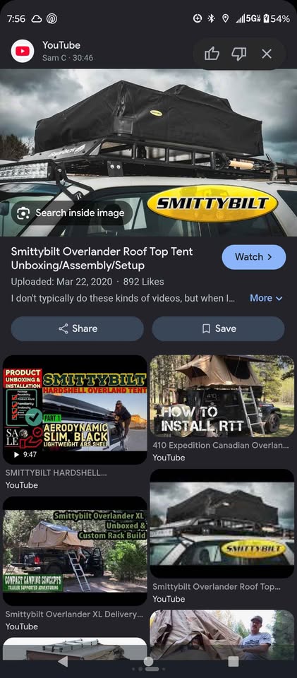 Smittybuilt Tent WITHOUT trailer — photo 3