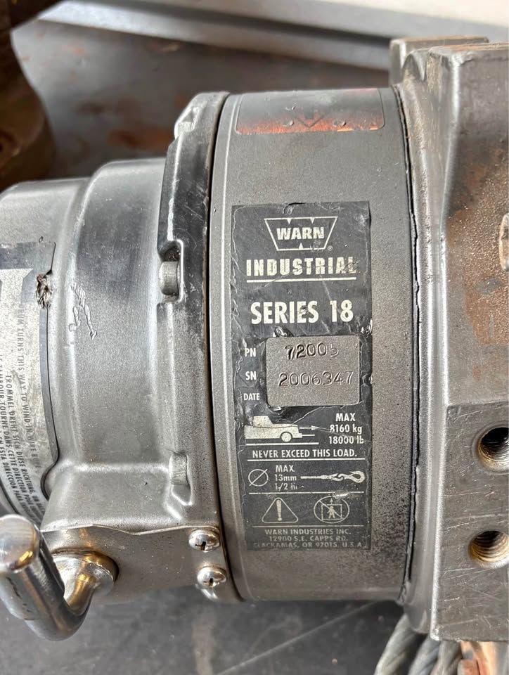 Warn 18k winch in Austin, TX (photo 1)