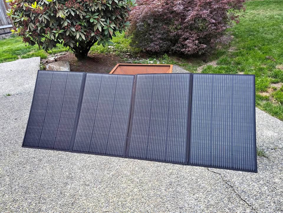 BLUETTI PV350 350 Watt Portable Foldable Solar Panel for Power Station Generators, Camping in Elk Grove, CA (photo 1)