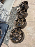 SCS F5 wheels Matte Bronze 18x9 6x139.7 +12 offset (5 rims)