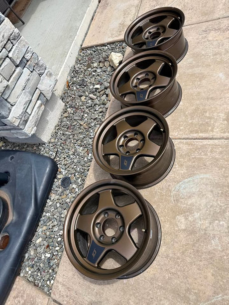SCS F5 wheels Matte Bronze 18x9 6x139.7 +12 offset (5 rims) in Vacaville, CA (photo 1)