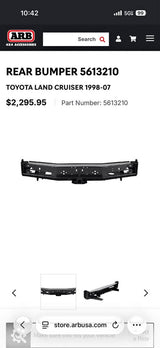 Toyota Landcruiser ARB rear bumper in Boise, ID (photo 1)