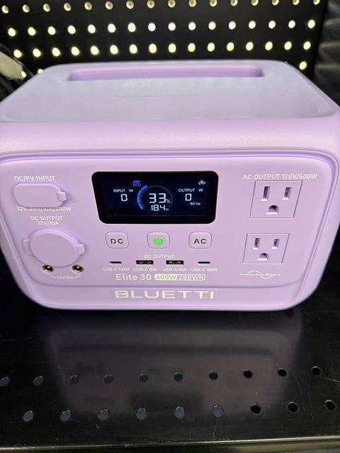 Bluetti Elite 30 600W/288WH Portable Power Station AC Output 120V/600W *Brand New*- Never Used