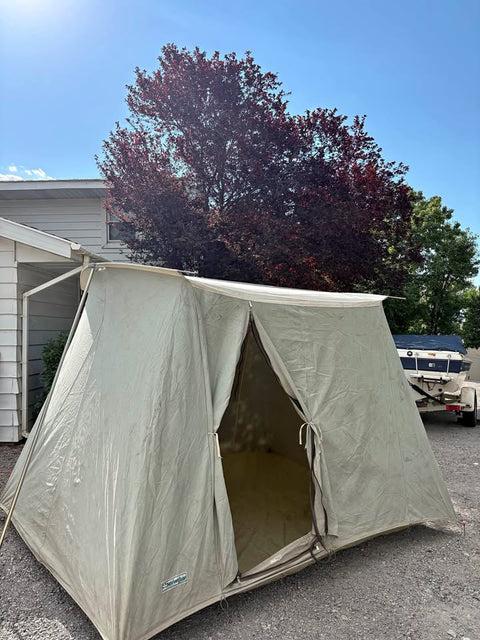Springbar tent