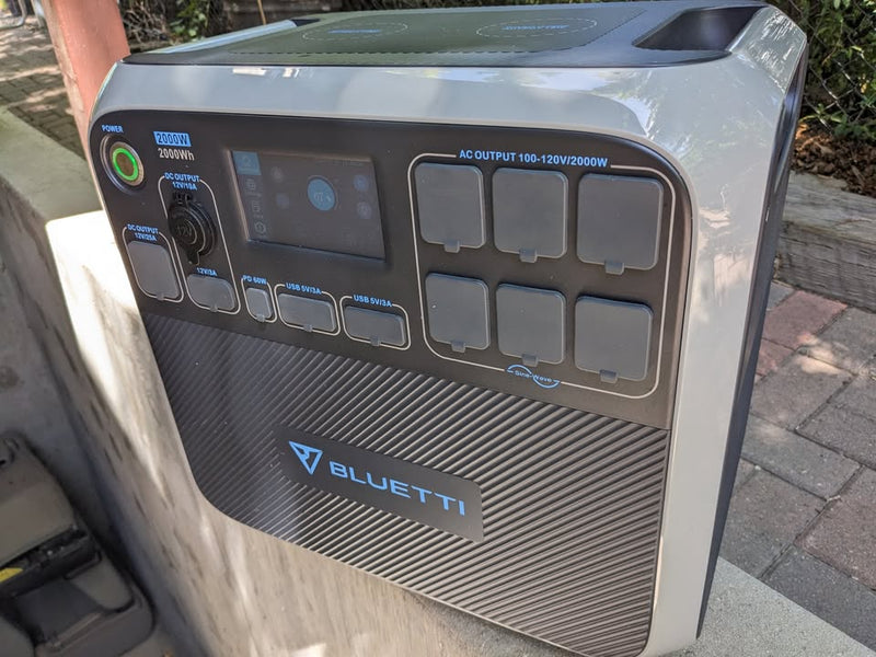 Bluetti AC200P Power Station - Burning Man in Reno, NV (photo 2) — photo 2