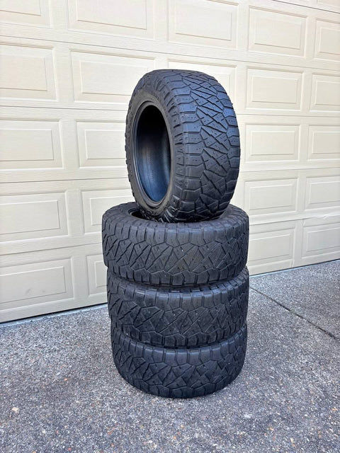 35x12.50R20 Nitto Ridge Grappler Tires – Set of 4 – Great Condition