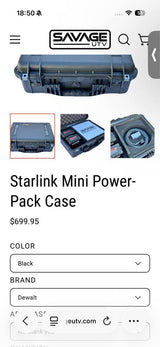 SAVAGE STARLINK MINI POWER PACK CASE in Boise, ID (photo 4)