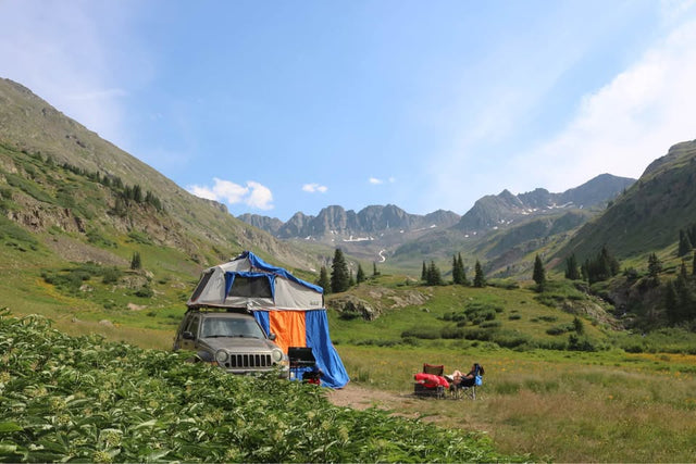 Rooftop tent + annex — photo 2