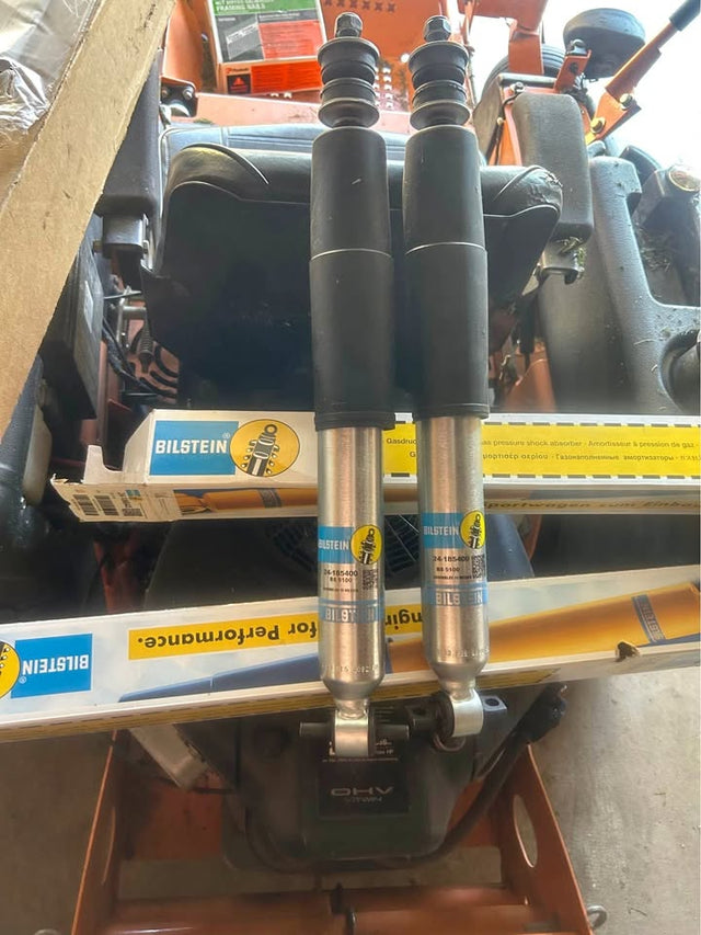 Bilstein shocks front 06 2500 Chevy in Decatur, IL (photo 1)