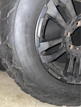 BFGoodrich All-Terrain T/A KO2 Tires LT285/70R17 with Black Rims in Covington, WA (photo 4)
