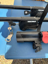 Yakima locking roof racks with bike tray in San Diego, CA (photo 2)