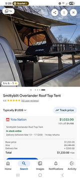 Smittybilt Overlander Roof Top Tent in Oceanside, CA (photo 6)