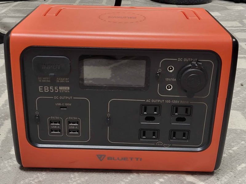 BLUETTI EB55 Portable Power Station in Keizer, OR (photo 2) — photo 2