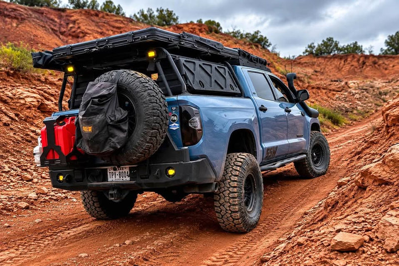 2nd Gen Tundra - leitner Designs Bed Rack w/ 2 gearpod xl - gen 1 in Helotes, TX (photo 1) — photo 1