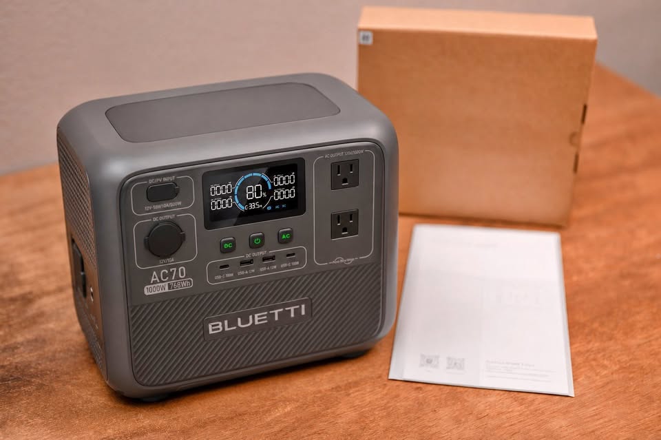 Bluetti AC70 Power Station in Tempe, AZ (photo 1)