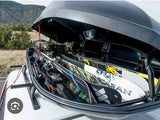 Yakima SkyBox 18 Carbonite roof box cargo rack carrier in Spokane, WA (photo 7)