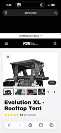 Freespirit Evolution XL - Rooftop Tent