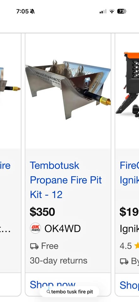 Tembo tusk fire pit in Boise, ID (photo 1)
