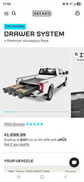 2015-2019 gmc/ chevy decked drawers gen 2