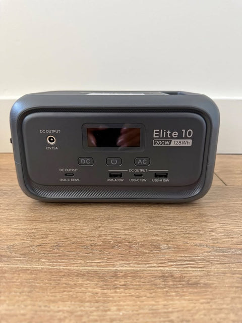 New Bluetti Elite 10 Portable Power Station 200W 128Wh with USB-C and AC Output