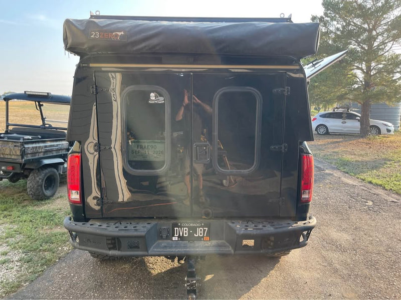 3rd gen dodge bed, topper and tent in Dacono, CO (photo 3) — photo 3