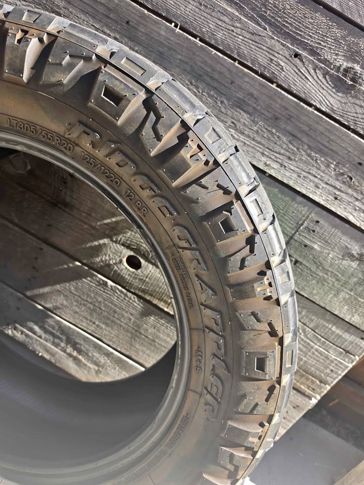 Lt 305 55 20 Nitto Ridge Grappler tires in Johnstown, CO (photo 1)