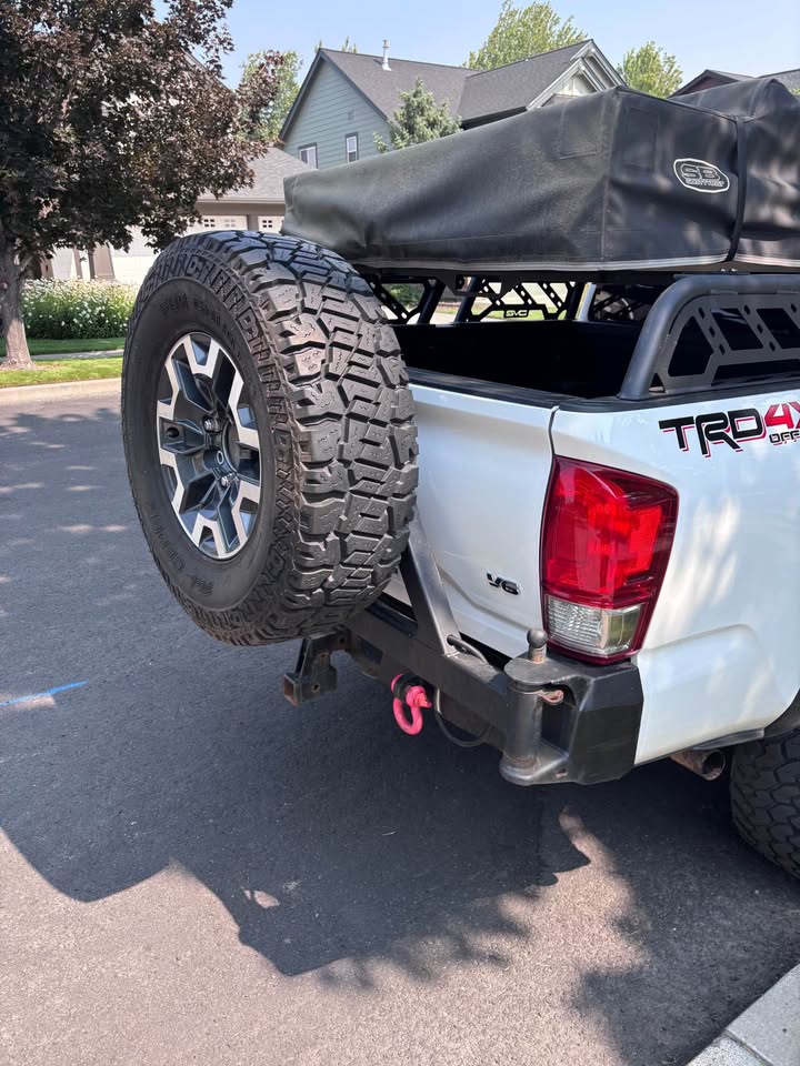 CBI Offroad Classic Rear Bumper w/ Single Swingout - 3rd Gen Tacoma (2016-2023) (photo 5) — photo 5